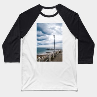 A view from the cliff top footpath, Cromer Baseball T-Shirt